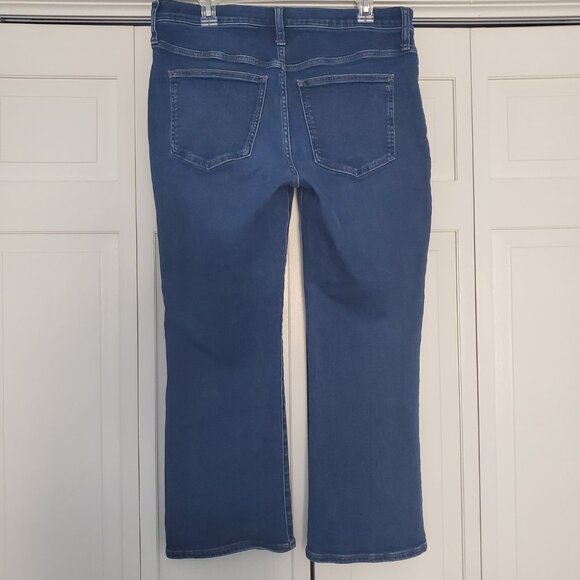 Madewell Mid Rise Kick Out Jeans Medium Indigo Wash size 32 - Picture 3 of 11